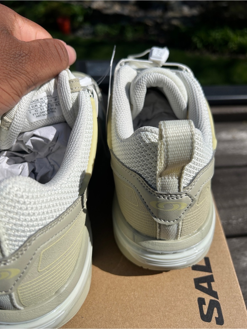 Salomon ACS+ Seasonal in Icicle/Alfalfa/Dusty Yellow (L47568900) - Picture 7 of 9